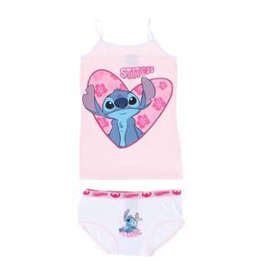 Textiel Trade Girl's Lilo & Stitch Tank and Briefs Underwear Set